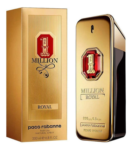 1 Million Royal Paco Rabanne Masculino Eau De Parfum 200ml
