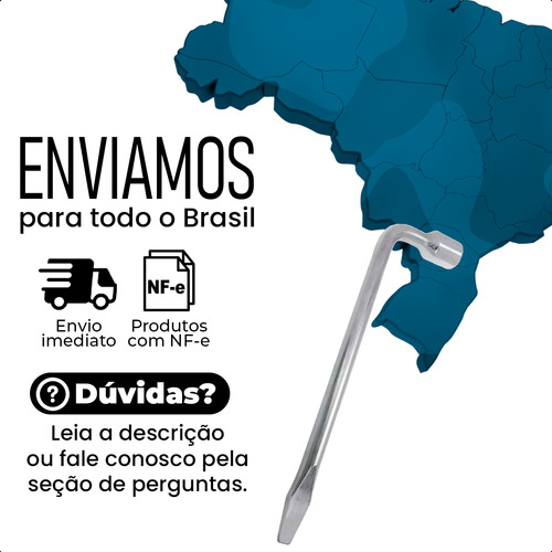Chave De Roda 17 Carro Corsa Agile Astra Vectra