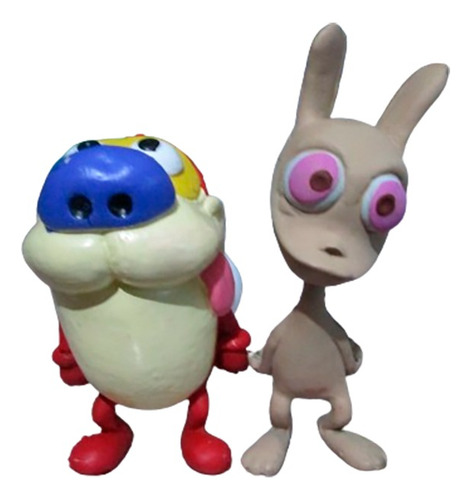 Figura Bootleg Ren Y Stempy ( 10 Cms )