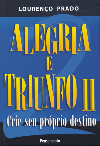 Livro Alegria E Triunfo Ii