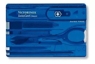 Cartão Multitarefas Victorinox Swiss Card Classic Azul