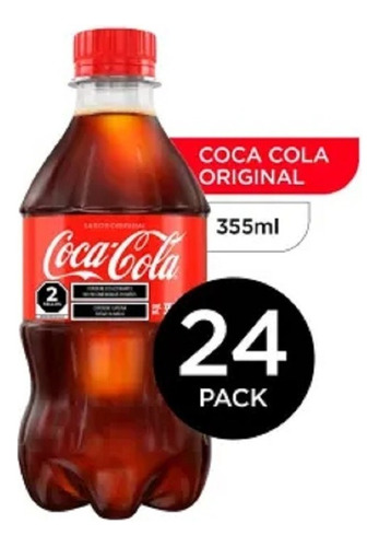 Refresco Coca-cola 24 Piezas De 355 Ml