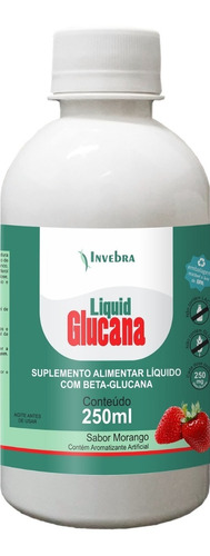 Liquid Glucana - Suplemento Com Beta-glucana 250ml - Invebra