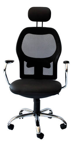 Imagen 2 de 9 de Silla Ergonómica Oficina Con Cabezal