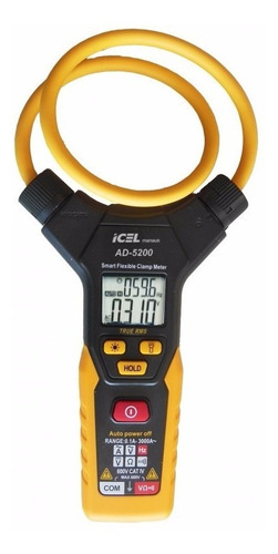 Amperímetro Ad-5200 Icel 6000 Tensão Dc/ac