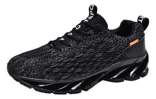 Zapatillas Deportivas Casuales Para Correr, Transpirables, De Punto Volado, Para Hombre