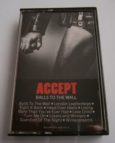 Accept - Balls To The Wall (cassette Ed. U S A)