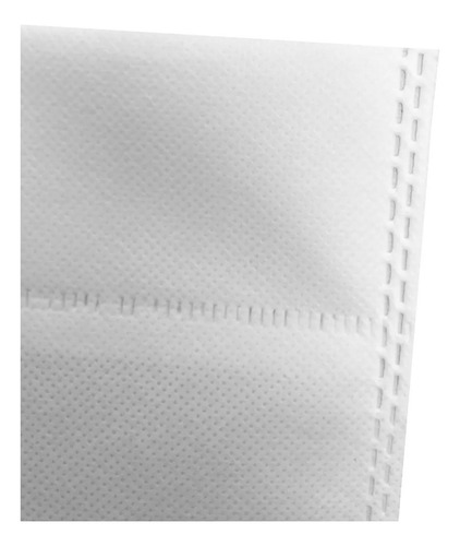 50 Bolsas Friselina Ecológica Sublimar Palanca Auto 30x15 Color Blanco Liso