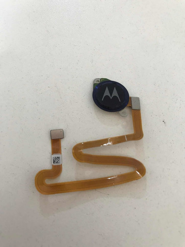Imagem 1 de 1 de Leitor Biométrico Azul Original Retirada Moto G8 Plus Xt2019