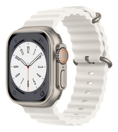 Pulsera Smart Watch Smartwatch X8+ Ultra para hombre y mujer, color blanco