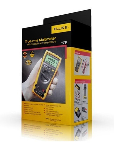 Imagen 2 de 3 de Multímetro Digital Trms Fluke 179 1.000v