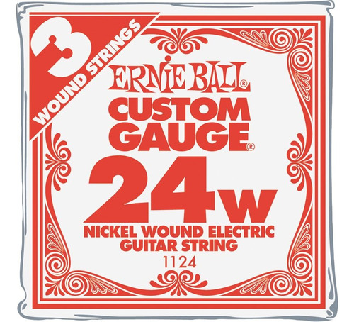 Ernie Ball Nquel Wound Single Guitarra Cuerdas 3-pack .0323-