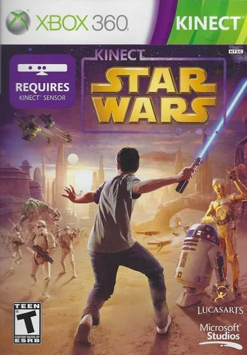 comprar # Kinect Star Wars Xbox 360 Midia Física Original Microsoft