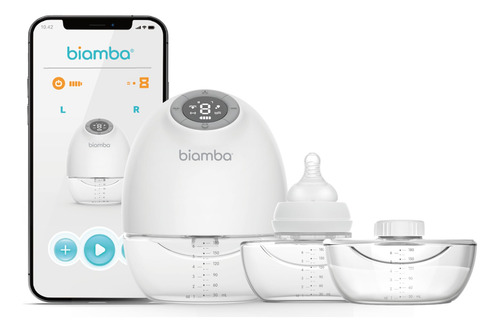 Extractor De Leche Portátil Manos Libres Biamba Pump Pro -