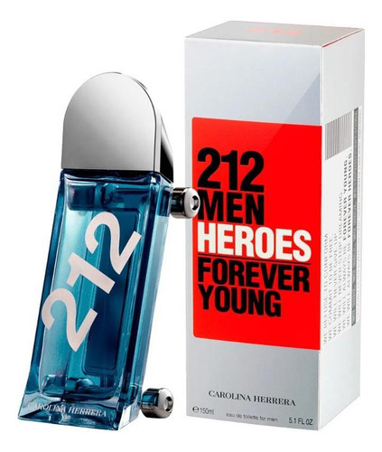 Perfume Carolina Herrera 212 Men Heroes 150 Ml