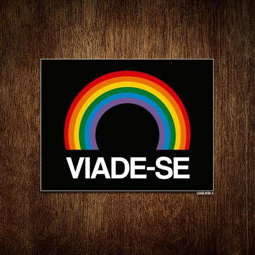 Kit 3 Placa Decorativa Diversidade - Viade-se