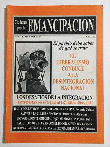 Revista Cuadernos Para La Emancipación # 6 / Mayo 1995