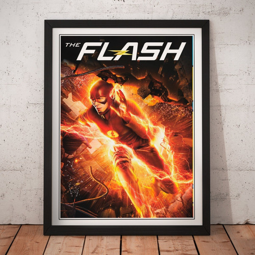 Cuadro Series - The Flash - Tv Poster Alternativo