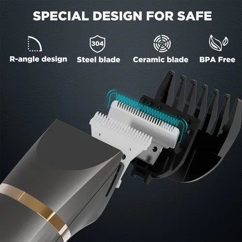 Cortadora De Pelo Corporal Para Hombres, Afeitadora Elctrica