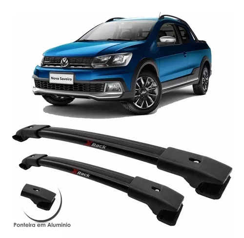 Rack Travessa Larga Para Longarina Volkswagen Saveiro Cross 2015 Eqmax em  Promoção na Americanas