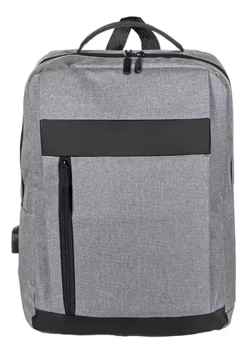 Mochila Bolso Notebook Laptop 14 /15.6 Usb Escolar