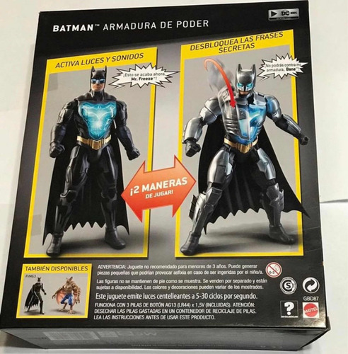 Batman Armadura De Poder - Batman Missions - Dc Comics | Envío gratis