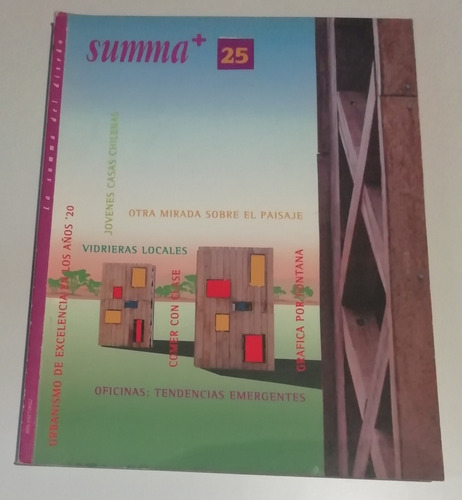 Revista Arquitectura Summa+ 25 Junio Julio 1997