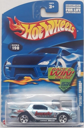 Hot Wheels Pontiac Firebird #190 Coleccionable 100%!