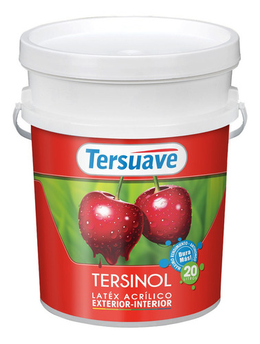 Pintura Latex Interior - Exterior Tersinol Tersuave 20l - Davinci