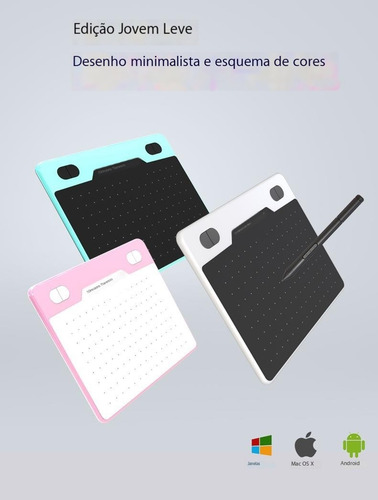 Tablet De Desenho Com Caneta Para Computador/celular/tablet
