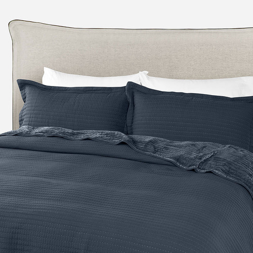 Cubrecama Flannel Supersoft Azul 2 Plazas