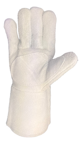 Guantes De Carnaza Para Soldador Hilo De Algodon 10 Pares