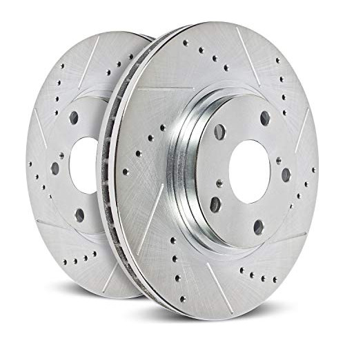 Ar8382xpr Rear Evolution Drilled & Slotted Rotor Pair