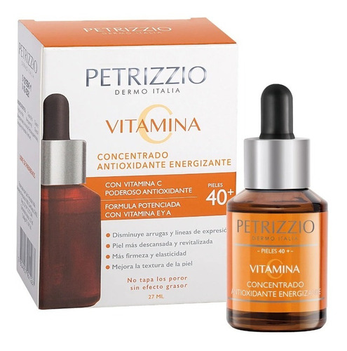 Concentrado Vitamina C Antioxidante Energizante 27ml Petrizz