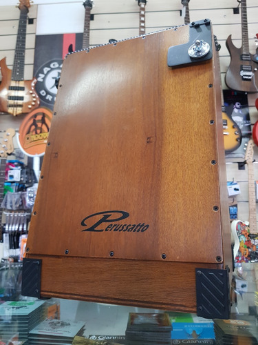 Cajon Profissional Perussatto Com Bongo Esteira Platinelas