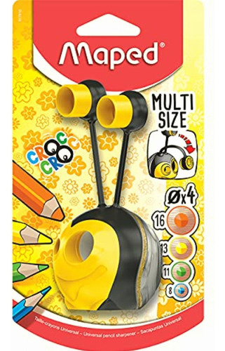 Maped, Sacapuntas 2 Orificios, Diseño De Abeja