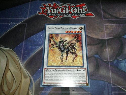 Bestia Nube Dorada Malong Yu-gi-oh! Original Konami