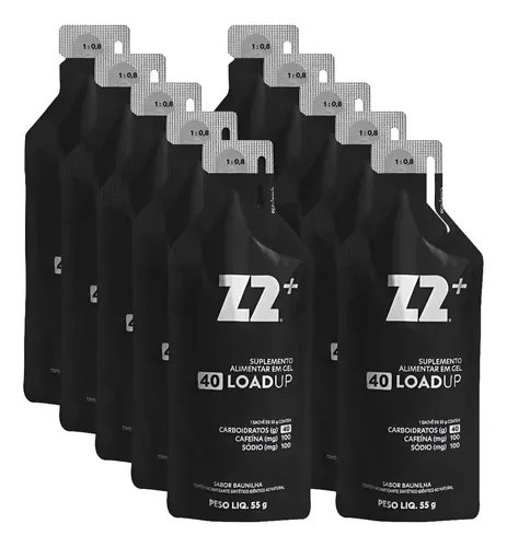 Energy Gel Z2+ Original Caf 40 Carb Box 10uni Sachê 55g