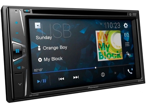 Auto Radio Dvd Usb Bluetooth 6,2 Pol Preto Avh-298bt Pioneer