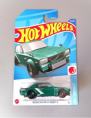  Hot Wheels Nissan Skyline 2000gt-xsuper Treasure Hunt 