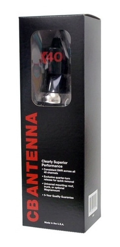 Imagen 3 de 3 de Antena Americana Para Radios Cb 11 Metros K40 Icom Y Yaesu