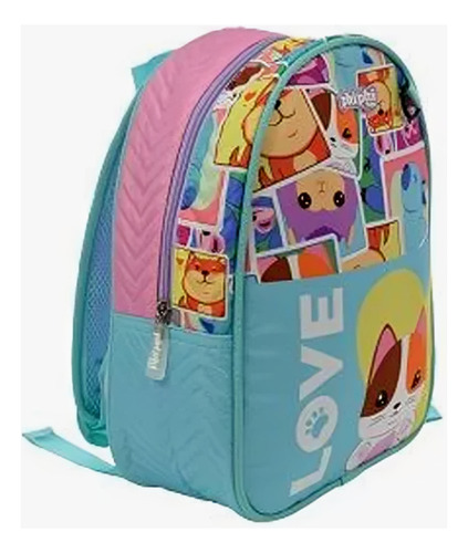 Mochila Espalda Dog Love 12 Pulgadas ... En Magimundo !!! Color Multicolor