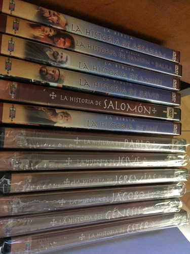 La Biblia Colección De 12 Películas De En Dvd Originales