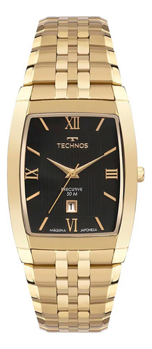 Relógio Technos Masculino Executive Dourado - Gn12aa/1p