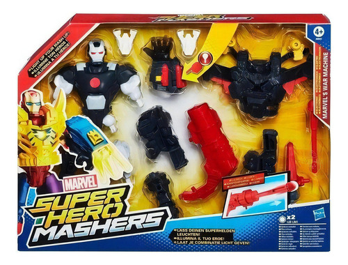 Muñeco Super Hero Mashers War Machine Hasbro 