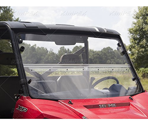 Seizmik Versa-fold Windshield - Ajustes: Polaris Ranger 1000