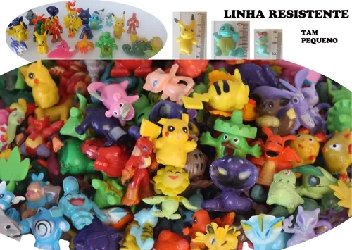 Pokémon Kit 48 Miniaturas Sem Repetições - Brinquedo Coleção