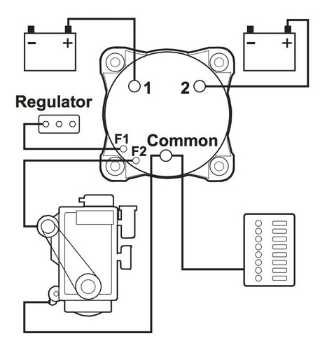 Imagen 4 de 4 de Blue Sea Systems 350 Amp E-series Battery Switch