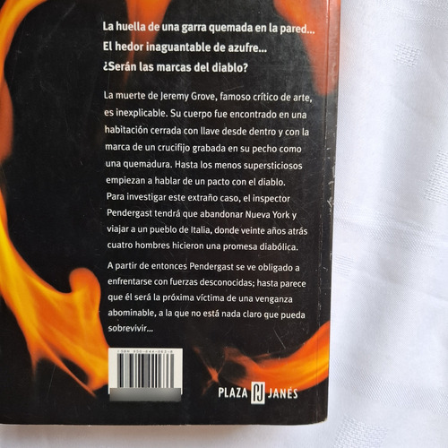 La Mano Del Diablo - Preston Douglas Y Lincoln Child - P&j (Usado)