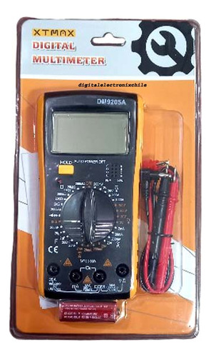 Tester Multitester Digital Xtmax Alta Calidad Model-dm9205a